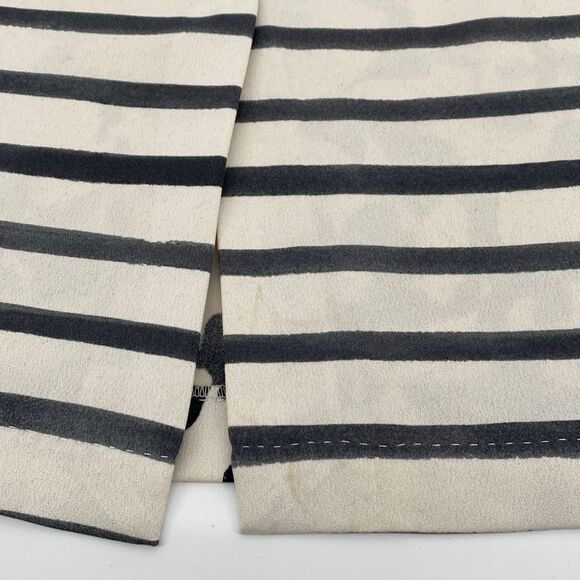 Moschino Cheap & Chic Women's Floral & Striped Print Pencil Skirt Cream Black‎ 6 - Picture 15 of 15